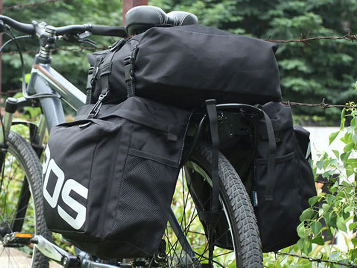 Sacoche de vélo arrière 3-en-1