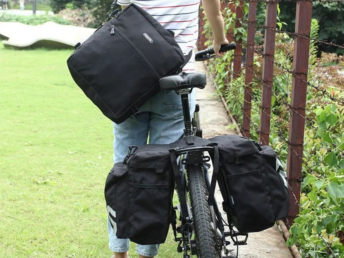 Sacoche de vélo arrière 3-en-1