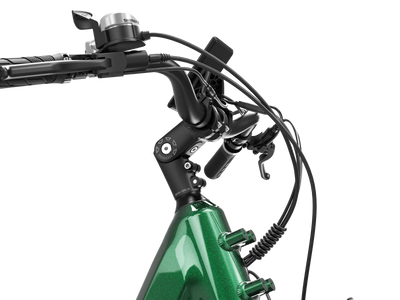 Dukawey FUGL3.0 adjustable stem and handlebar detail