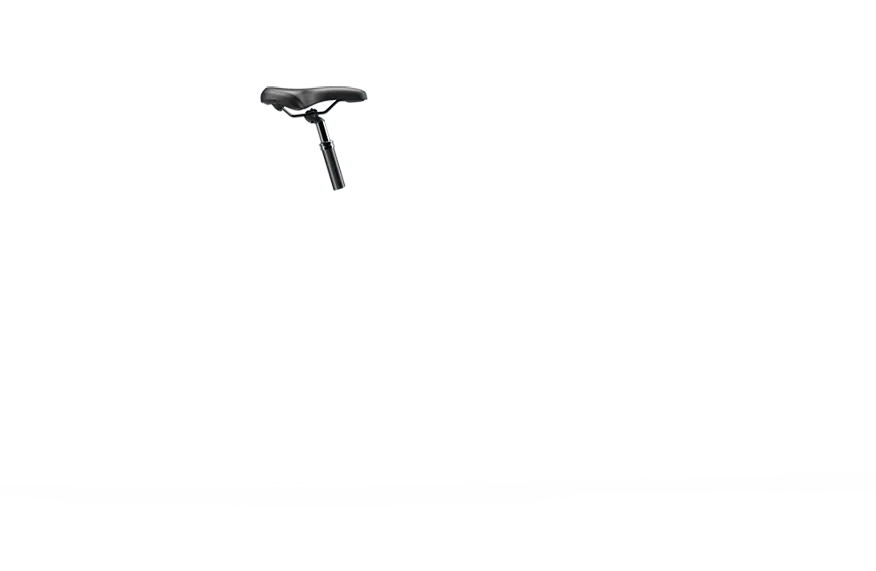 Tige de selle suspendue