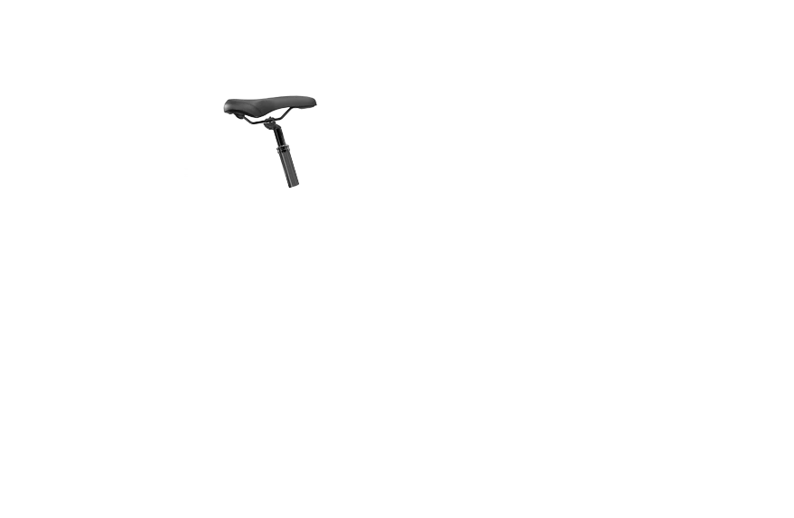 Tige de selle suspendue