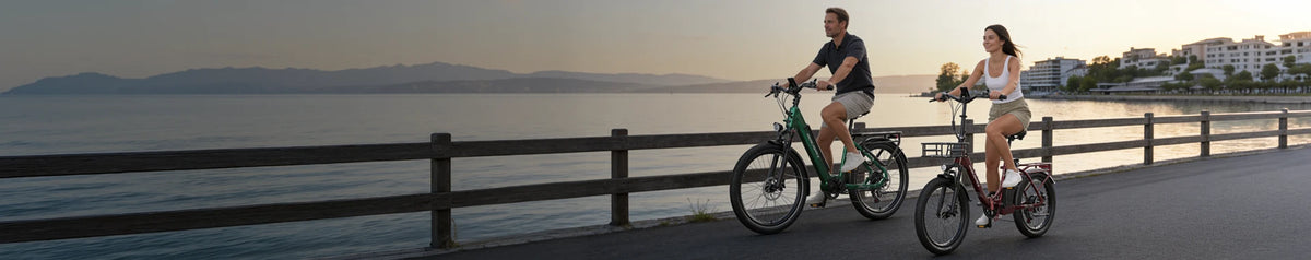 Vélos électriques à cadre bas