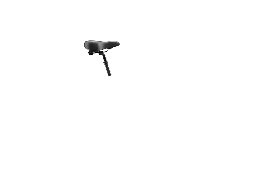 Tige de selle suspendue